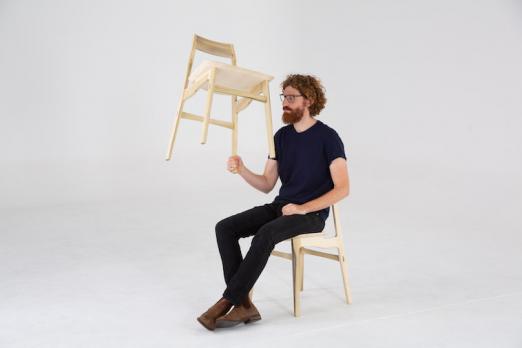 Adam Markowtiz | Flea Chair | tulipwood | AHEC