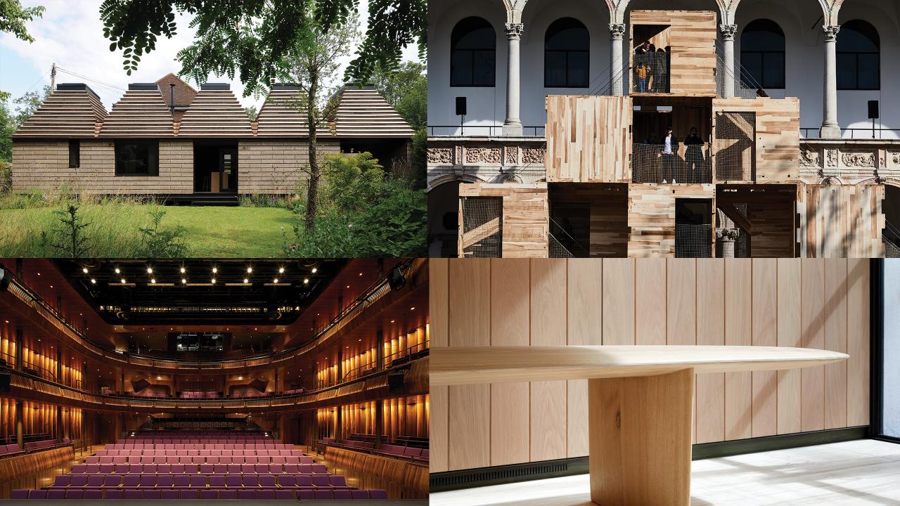 Wood Awards collage carousel