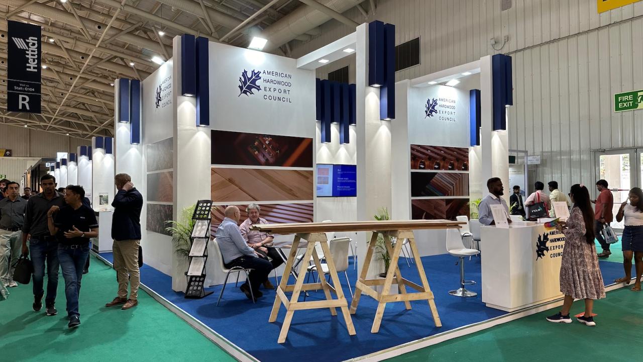 AHEC at INDIAWOOD 2024