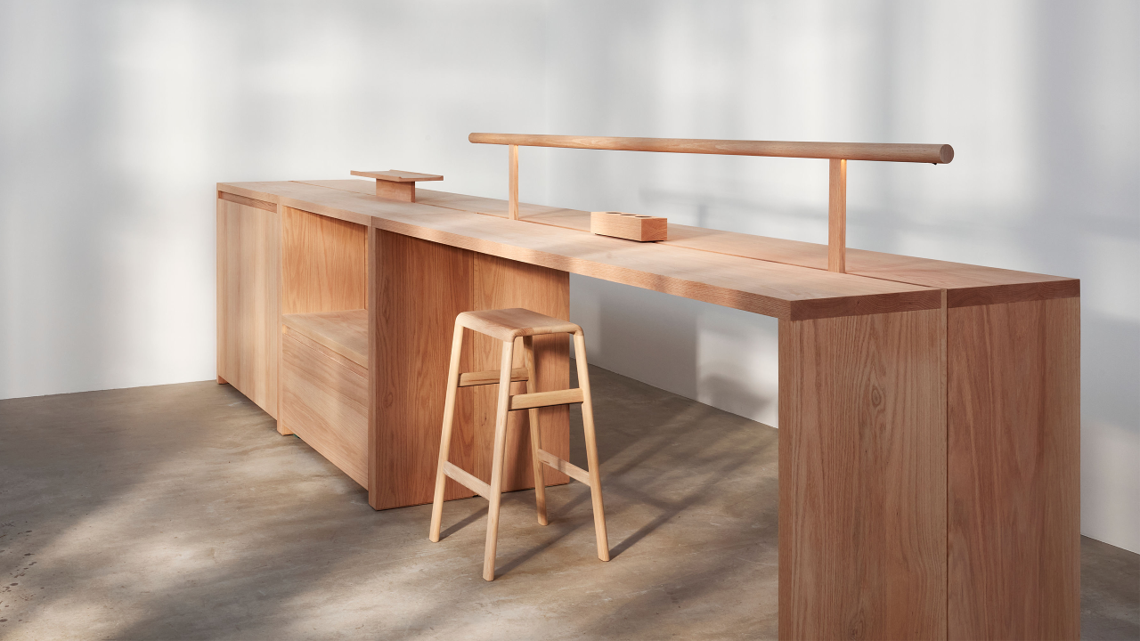 ILE – red oak modular furniture for the spaces in between