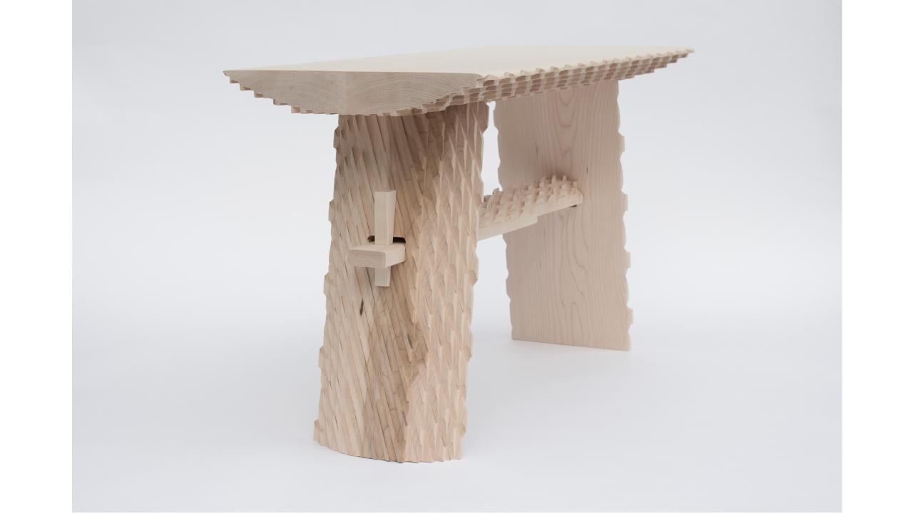 Rustic Stool 1.0 by Mark Laban from Central Saint Martins. 