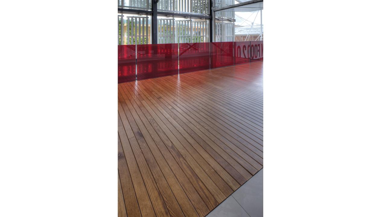 Milan expo flooring by James Biber