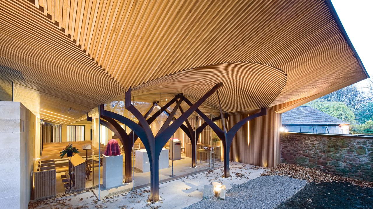 Chapel of St Albert the Great by Simpson & Brown Architects