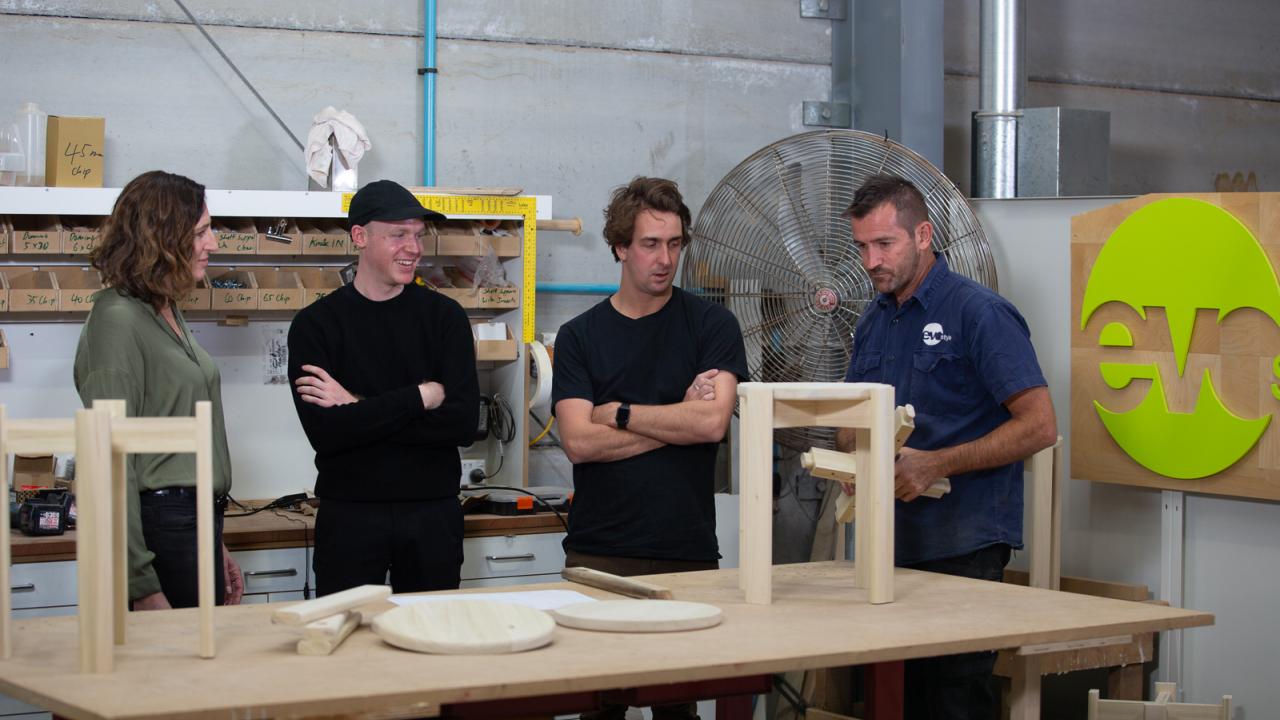 Dowel Jones Simon Says tulipwood AHEC